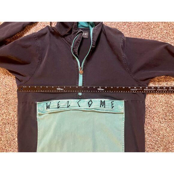 Welcome Skate Jacket Anorak Teal Medium - Picture 9 of 10